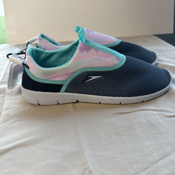 Speedo Women'sAquaskimmer Water Aqua Shoes Quick Drying Breathable, Gray, L - Picture 2 of 5